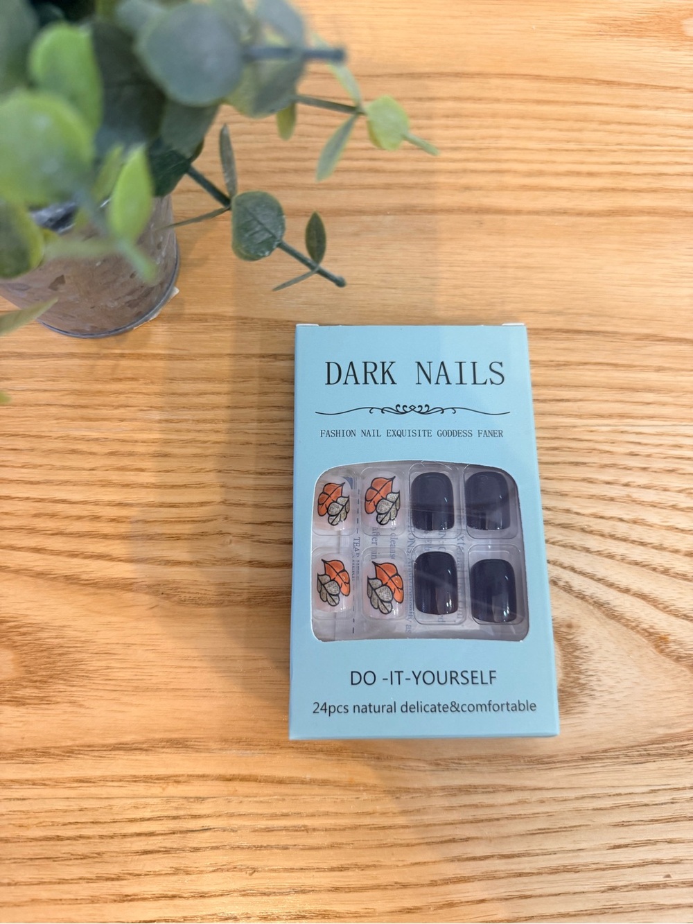 🌿10/$25 • Goddess Faner Harvest Dark DIY False Nails